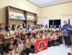 Pramuka Undhari Gencarkan Gerakan Literasi di Hari Pramuka Sedunia