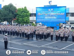 Korlantas Polri Gelar Halal Bihalal, Apresiasi Sukses Operasi Ketupat 2025