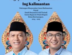 Menuju PSU Kukar, Paguyuban Senopati Mataram Ing Kalimantan Tegaskan Dukungan untuk Dendi-Alif