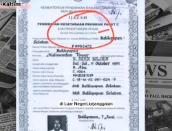 Menjelang PSU Pilkada Kukar 2024, Ijazah Paket C Rendi Solihin Jadi Sorotan Publik