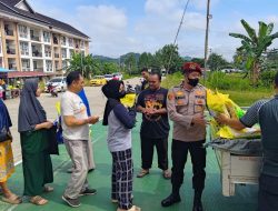 Gerakan Pangan Murah Polresta Samarinda Diserbu Warga