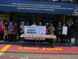 Imigrasi Samarinda Gelar “Jumat Berkah”, Wujudkan Pelayanan Humanis dan Peduli Masyarakat