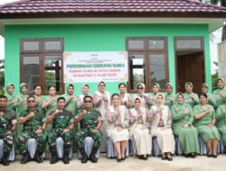 Tingkatkan Fasilitas Pendidikan, Gedung Baru TK Kartika V-11 Air Putih Diresmikan