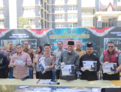 Ditresnarkoba Polda Sumatera Barat Bongkar Tiga Kasus Besar, 6,4 Kg Sabu Gagal Beredar