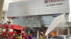 Dealer Yamaha Antasari Terbakar, 18 Motor Terdampak