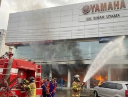 Dealer Yamaha Antasari Terbakar, 18 Motor Terdampak