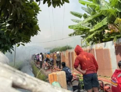 Kebakaran di Pelita Samarinda Hanguskan 6 Bangunan, Akses Sempit dan Angin Kencang Jadi Kendala”