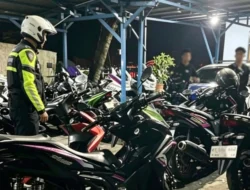 Polresta Samarinda Tertibkan Knalpot Brong, 18 Motor Kena Tilang