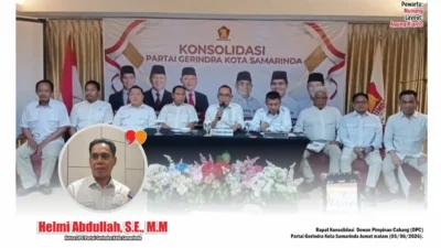 Gerindra Mantapkan Helmi Abdullah sebagai Calon Wali Kota Samarinda 2029