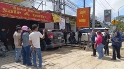 Tindak Lanjut Putusan PK, Kuasa Hukum Heryono Admaja Bongkar Spanduk di Empat Bangunan PM Noor