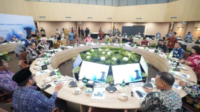 Suasana pelaksanaan Rapat Umum Pemegang Saham (RUPS) Bankaltimtara Lainnya Kedua Tahun Buku 2026 pada Kamis (9/7/2026)