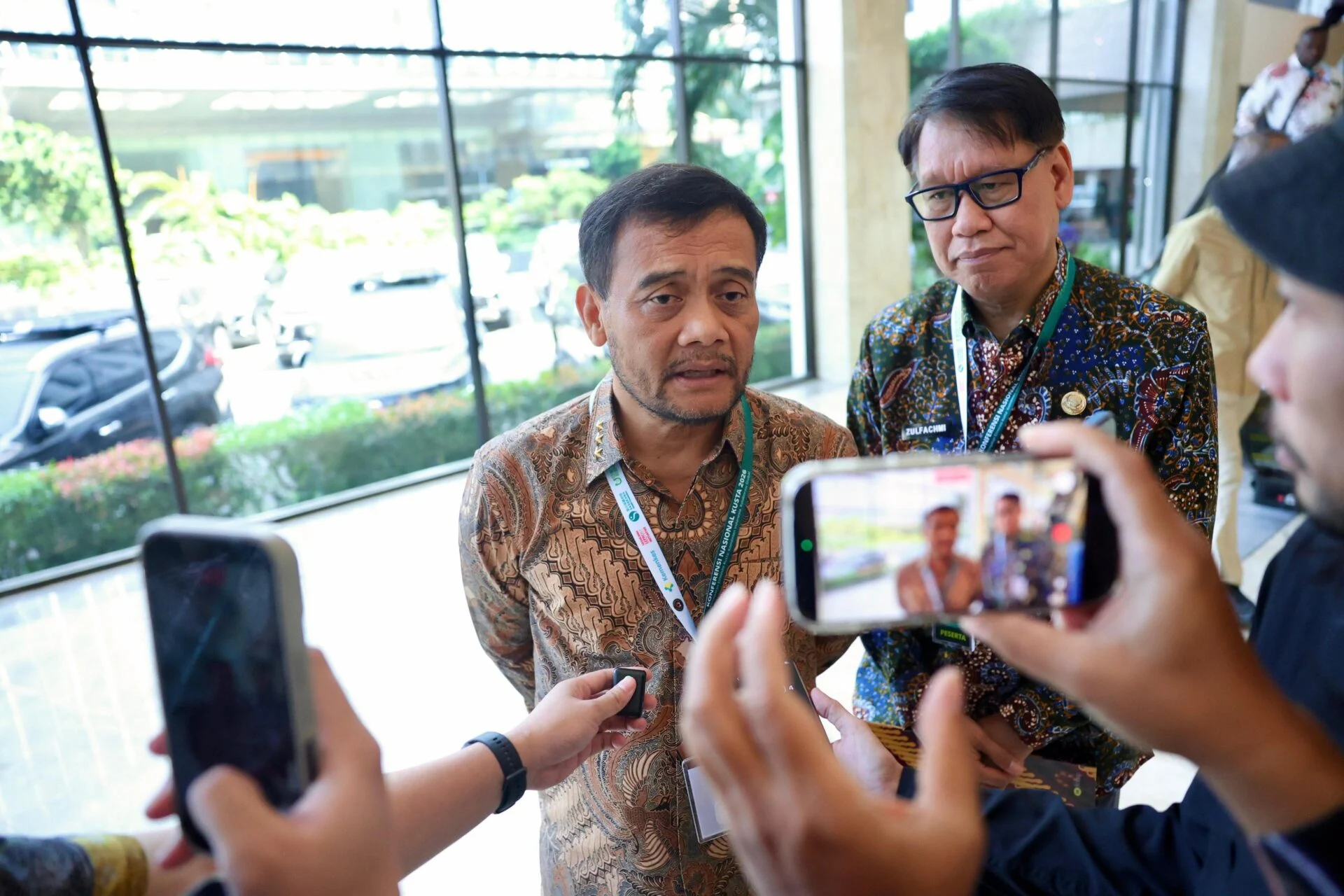 Gubernur Jateng Ahmad Luthfi usai menghadiri Konferensi Nasional Kusta 2026 di Grand Sahid Jaya, Jakarta.( Dok.humasprovjateng)