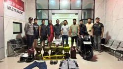 Polsek Sangatta Utara Amankan Terduga Pencuri LPG