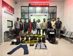 Polsek Sangatta Utara Amankan Terduga Pencuri LPG