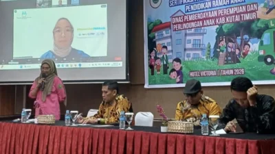 DP3A menggelar Pelatihan Penguatan dan Penjaminan Mutu Sertifikasi Fasilitator Daerah Satuan Pendidikan Ramah Anak (SRA) Tahun 2026 (dok.DP3A)