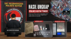 Operasi Antik Mahakam, Polisi Tangkap Terduga Pengedar Sabu di Sangatta Selatan