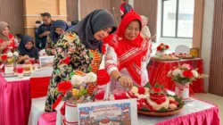 Semarak HUT RI ke-81, SDN 007 Sungai Pinang Gelar Lomba Jajanan Tradisional