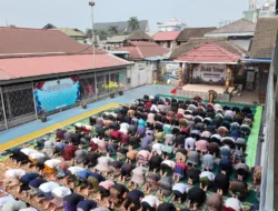 Lapas Samarinda Gelar Salat Istisqa Bersama WBP di Tengah Kemarau